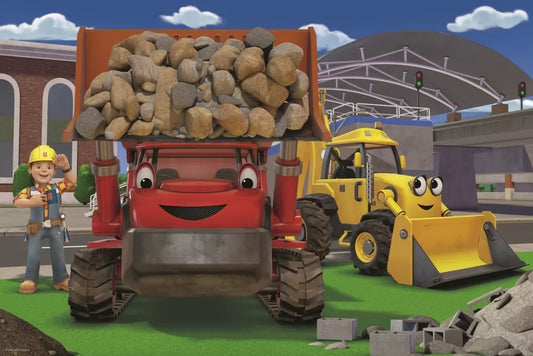 PUZZLE TREFL 24 MAXI BOB CONSTRUCTORUL, TREFL 24M