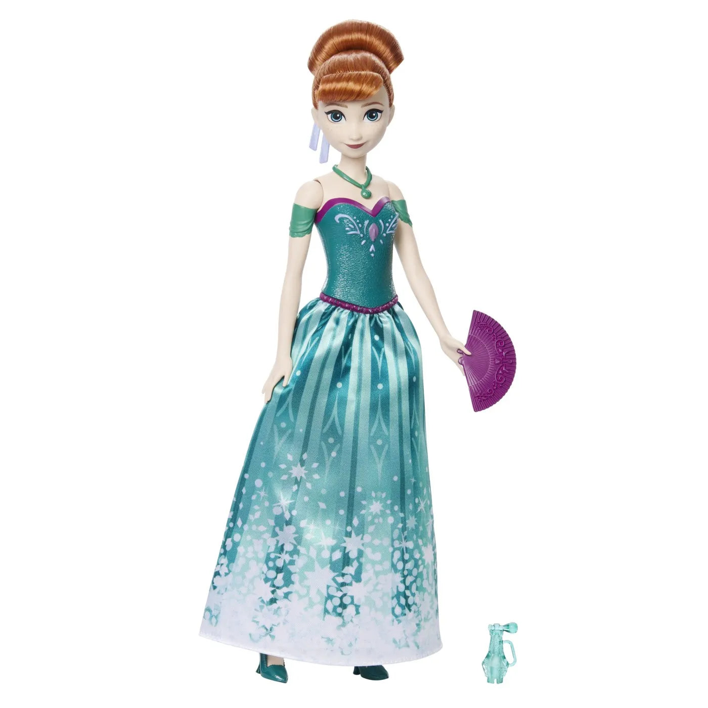 DISNEY FROZEN SPIN AND REVEAL PAPUSA ANNA CU EVANTAI, DISNEY FROZEN