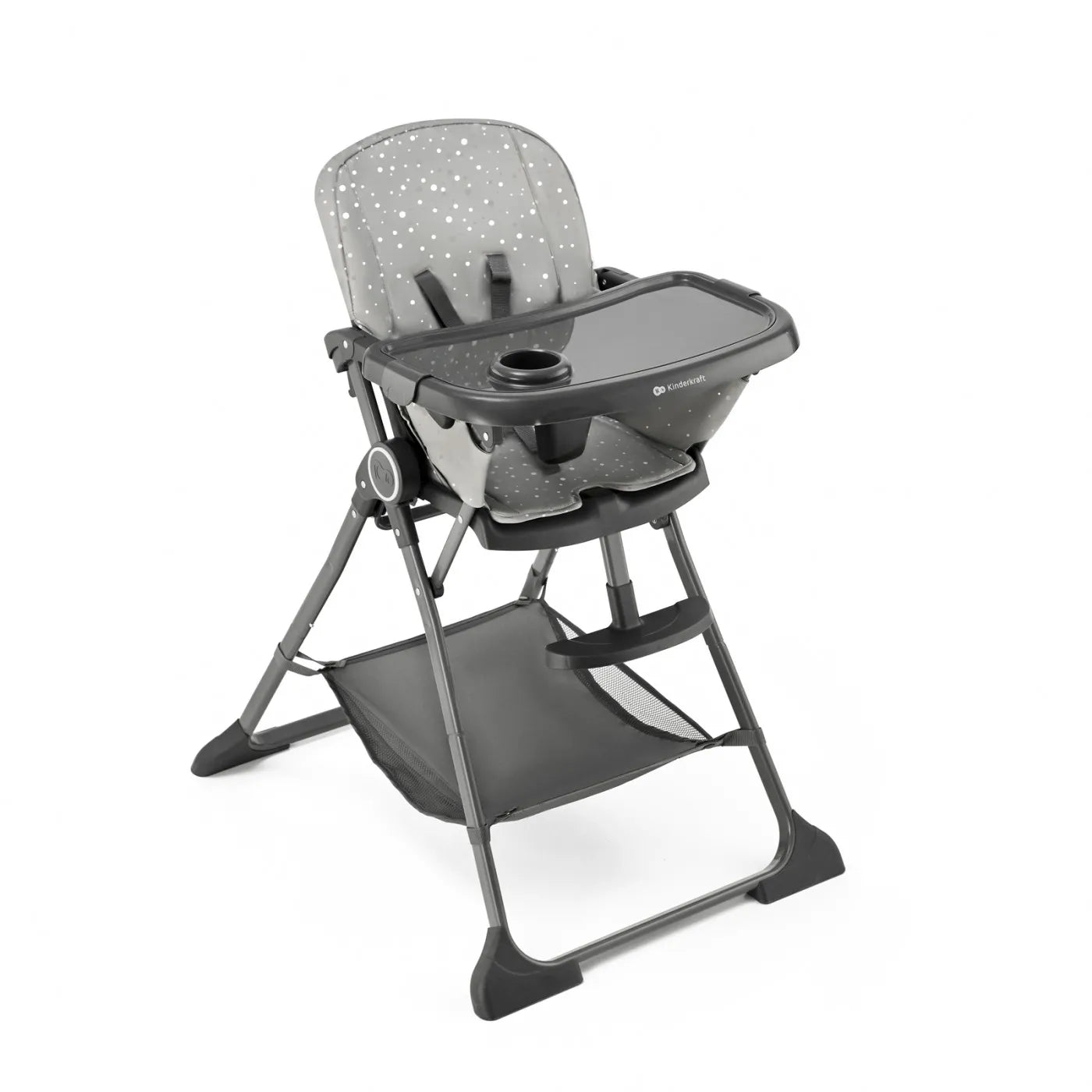 SCAUN DE MASA KINDERKRAFT FOLDEE, PLIABIL, GREY, KINDERKRAFT