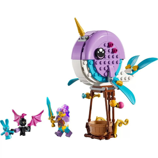 LEGO DREAMZ BALONUL CU AER CALD IN FORMA DE NARVAL AL LUI IZZIE 71472, LEGO DREAMZ