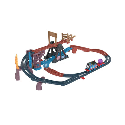 THOMAS SET DE JOACA CRYSTAL CAVES ADVENTURE CU LOCOMOTIVA MOTORIZATA THOMAS, THOMAS - THOMAS
