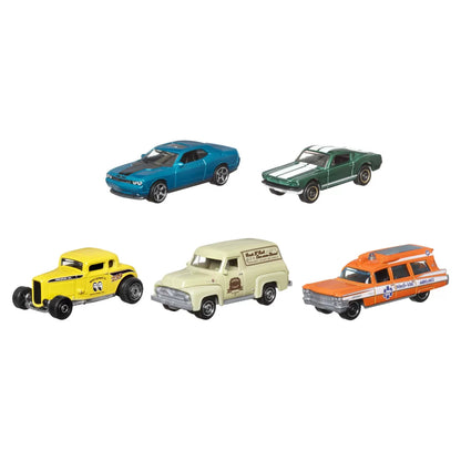 MATCHBOX SET 5 MASINUTE METALICE COFFEE CRUISERS V SCARA 1:64, MATCHBOX