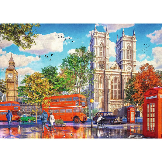 PUZZLE TREFL 1000 PREMIUM PLUS TEA TIME VEDERE DIN LONDRA, TREFL 1000P