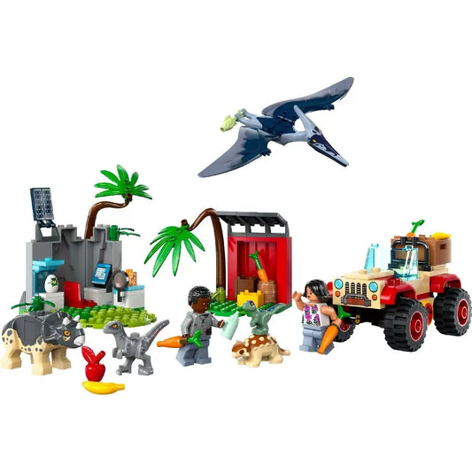LEGO JURASSIC WORLD 76963 CENTRU DE SALVARE PENTRU PUI DE DINOZAUR, LEGO JURASSIC WORLD
