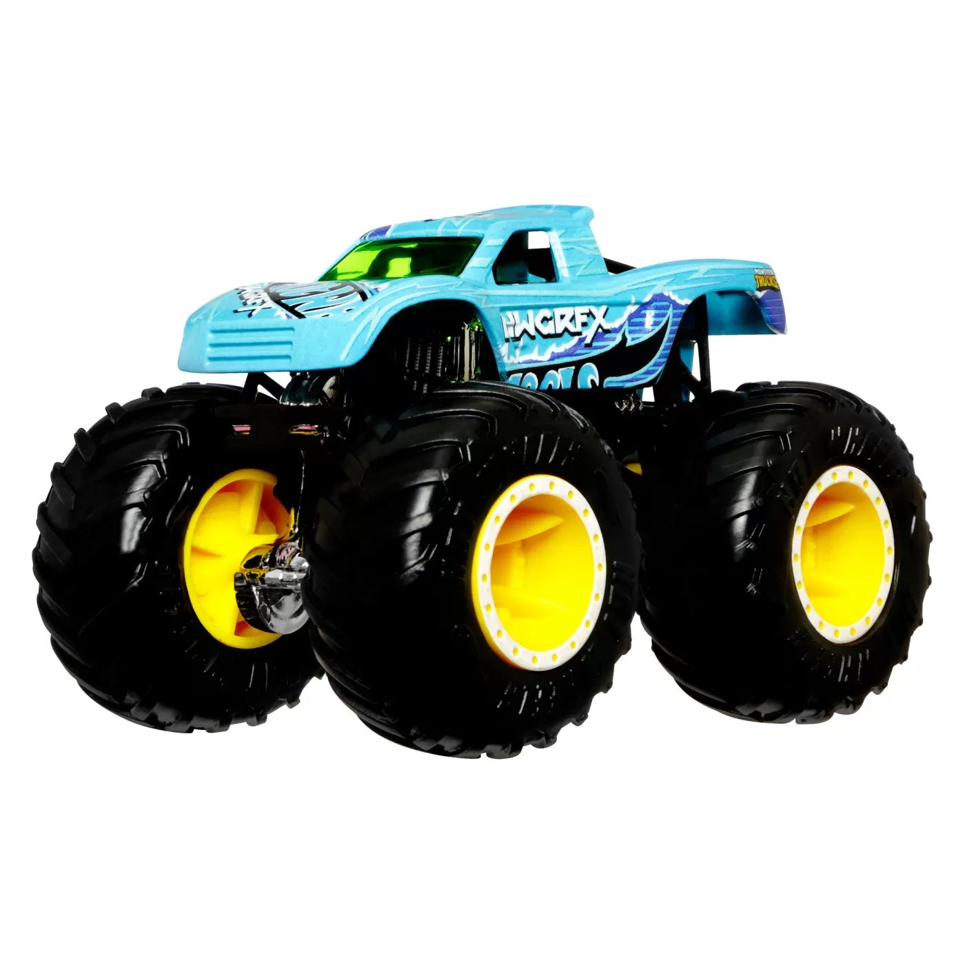 HOT WHEELS MONSTER TRUCK CAMION PODIUM CRASHER CU CULORI SCHIMBATOARE SCARA 1:64, HOT WHEELS - MONSTER TRUCK