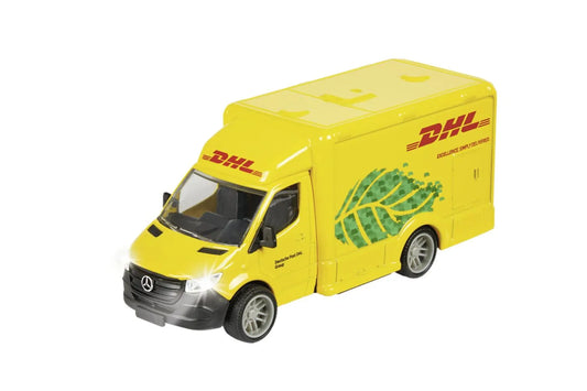 MAJORETTE TRANSPORTOR MERCEDES BENZ DHL, MAJORETTE