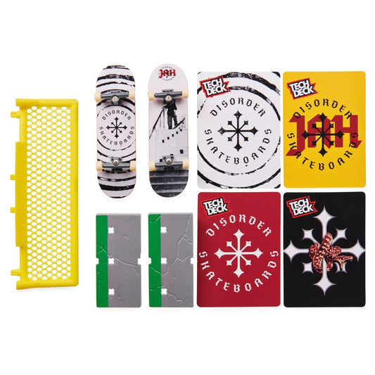 TECH DECK FINGERBOARD PACHET CU OBSTACOL DISORDER, TECH DECK