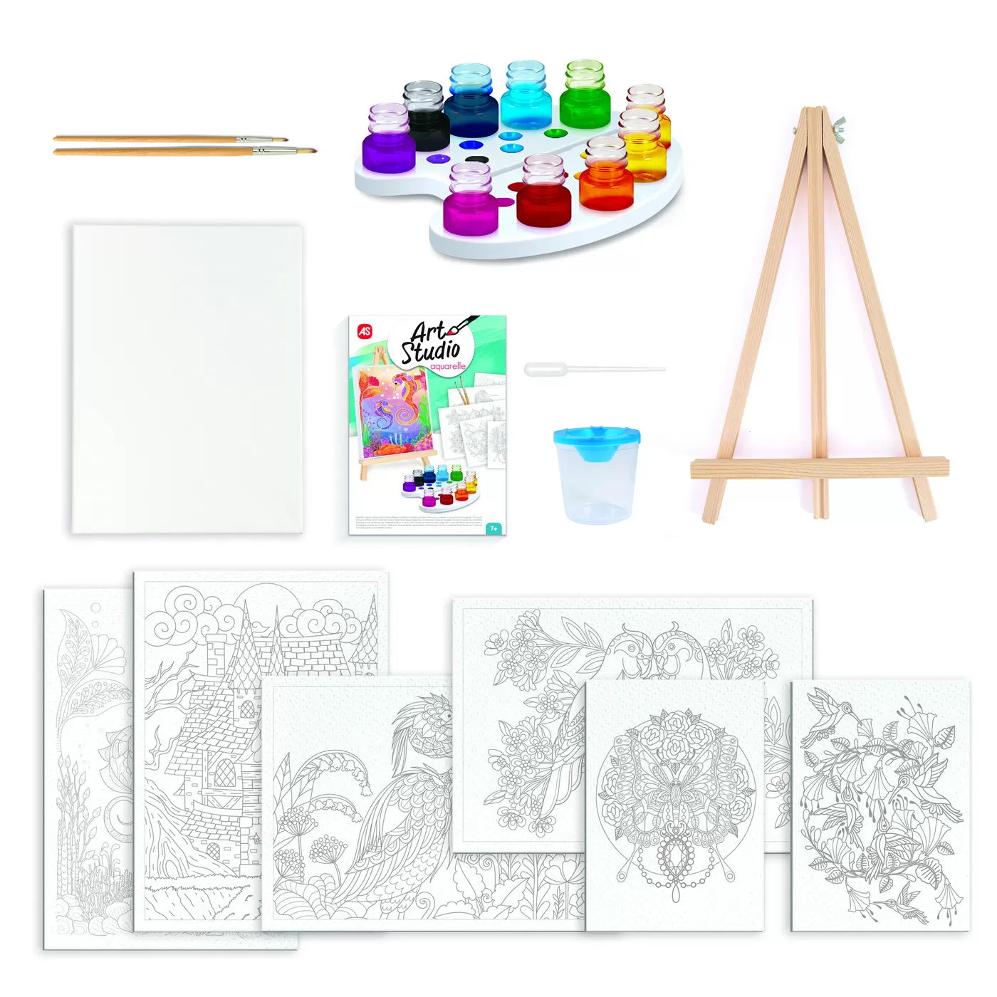 ATELIERUL DE PICTURA ART STUDIO AQUARELLE, ARTGRECO DESEN