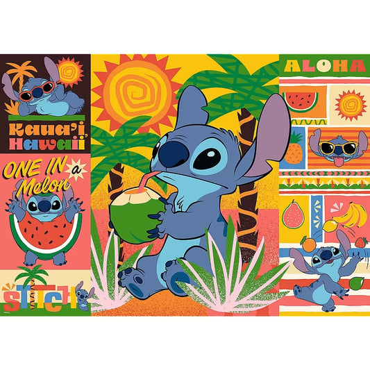 PUZZLE TREFL 500 DISNEY STITCH IN VACANTA, TREFL 500P
