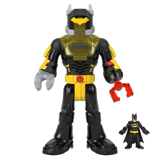 FISHER PRICE IMAGINEXT DC SUPER FRIENDS SET FIGURINA BATMAN SI COSTUM EXO CU LUMINI SI SUNETE, FISHER PRICE