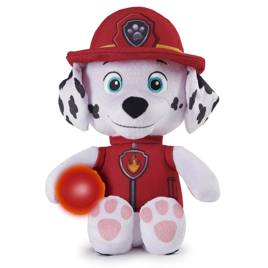 PATRULA CATELUSILOR PLUS SNUGGLE UP MARSHALL CU BURTICA LUMINOASA, PLUSURI