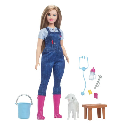 BARBIE PAPUSA BARBIE YOU CAN BE MEDIC VETERINAR, BARBIE - I CAN BE