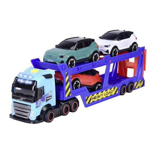 DICKIE TRANSPORTOR VOLVO 40CM CU SUNETE SI LUMINI, DICKIE