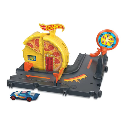 HOT WHEELS CITY EXPLORER SPEEDY PIZZA PICK UP, HOT WHEELS - CITY