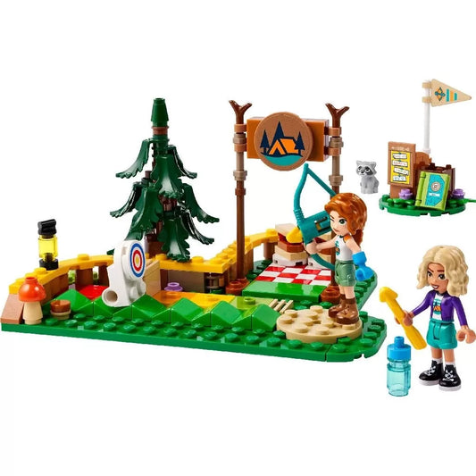 LEGO FRIENDS POLIGONUL DE TIR CU ARCUL DIN TABARA DE AVENTURI 42622, LEGO FRIENDS
