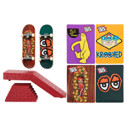 TECH DECK PACHET CU OBSTACOL FINGERBOARD GONZALES, TECH DECK