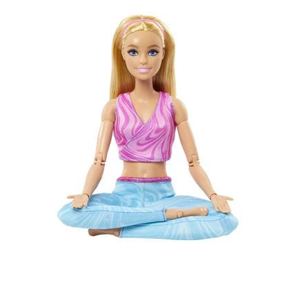 PAPUSA BARBIE MADE TO MOVE BLONDA CU TOP MOV, BARBIE - I CAN BE