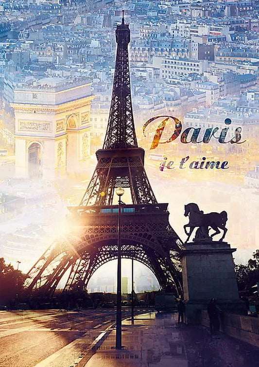 PUZZLE TREFL 1000 PARIS IN ZORI, TREFL 1000P