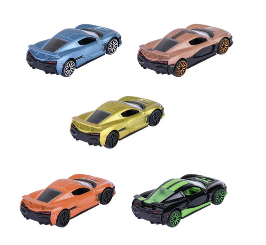 MAJORETTE SET 5 MASINUTE RIMAC NEVERA EDITION GIFTPACK, MAJORETTE