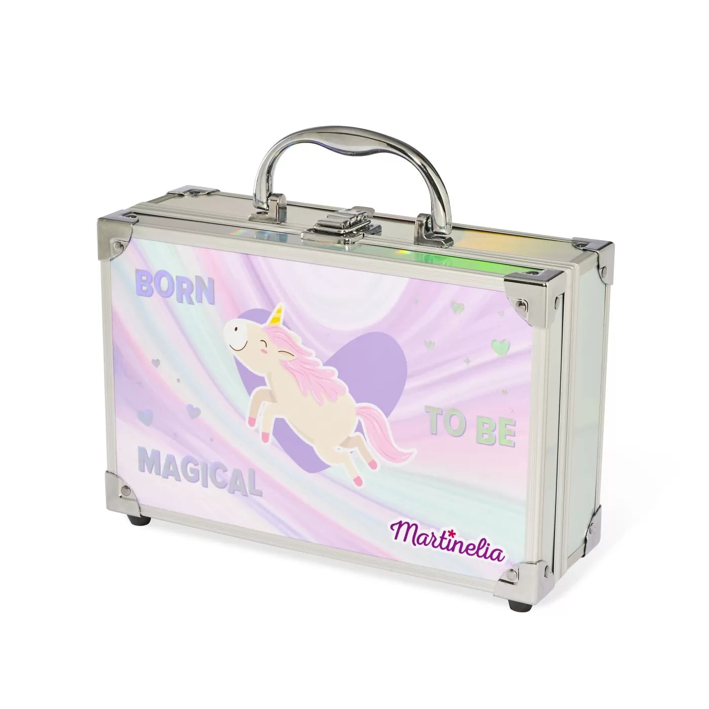 MARTINELIA LITTLE UNICORN TRUSA DE MACHIAJ IN CUTIE DE METALICA, LITTLE UNICORN