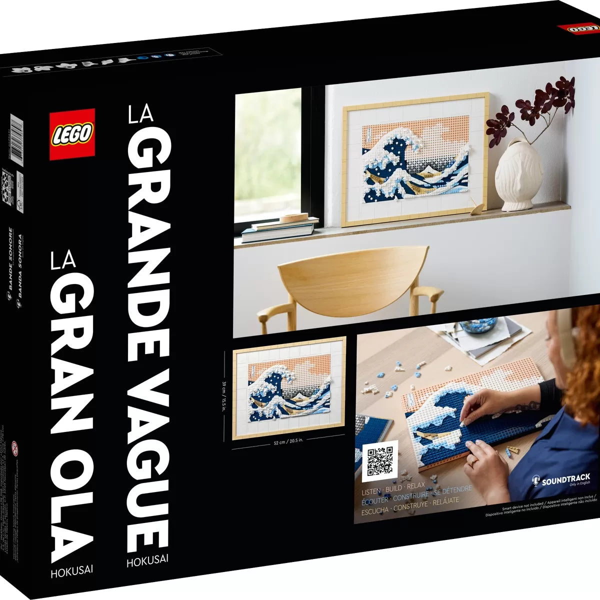 LEGO ART HOKUSAI MARELE VAL 31208, LEGO ART