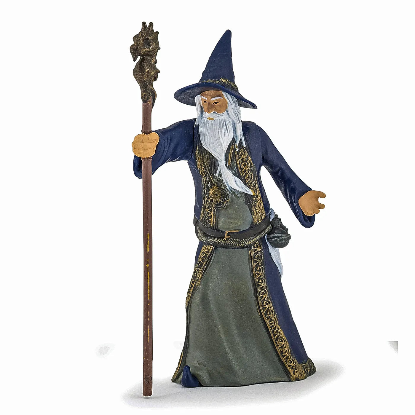 PAPO FIGURINA VRAJITOR MAGICIAN, PERSONAJE MEDIEVALE FANTASTICE