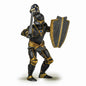 PAPO FIGURINA CAVALER IN ARMURA NEAGRA, PERSONAJE MEDIEVALE FANTASTICE