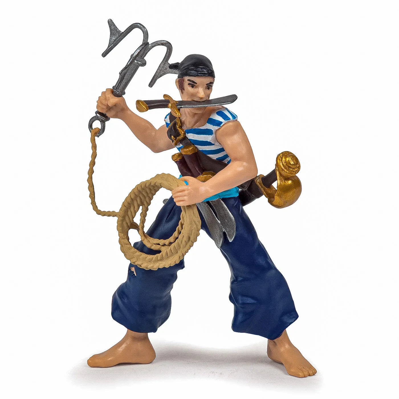 PAPO FIGURINA PIRAT CU ANCORA, PIRATI SI CORSARI
