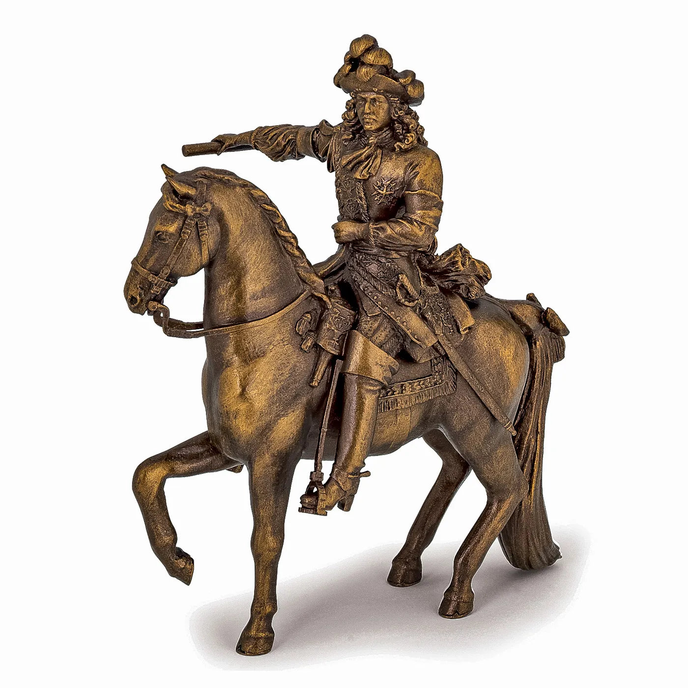 PAPO FIGURINA LUDOVIC AL XIV-LEA PE CAL, PERSONAJE ISTORICE
