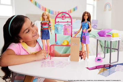 BARBIE SET BARBIE MAGAZINUL DE IMPRIMAT, BARBIE - I CAN BE