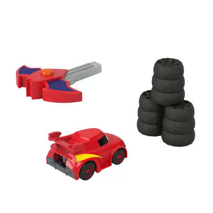 FISHER PRICE BATWHEELS MASINUTA ROSIE SCARA 1:55, FISHER PRICE - BATWHEELS
