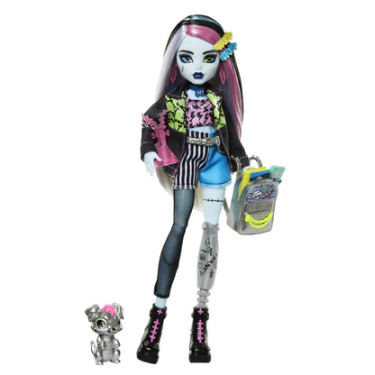 MONSTER HIGH PAPUSA FRANKIE STEIN SI ANIMALUT WATZIE, MONSTER HIGH