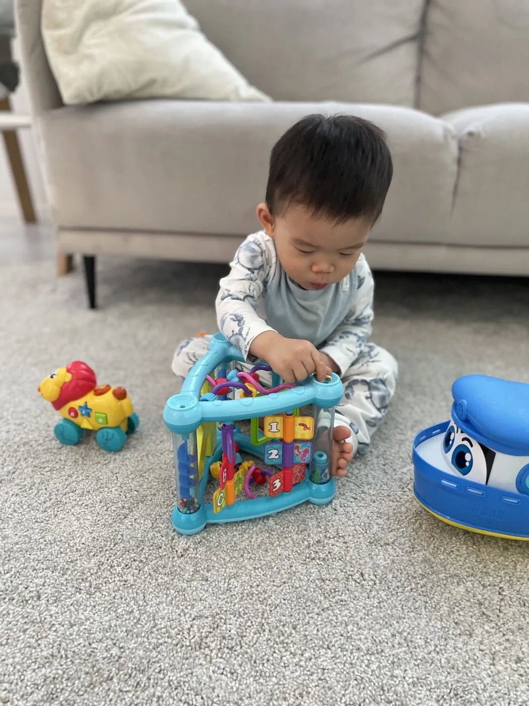 ABC TRIUNGHI MULTIFUNCTIONAL CU ACTIVITATI, SIMBA BABY