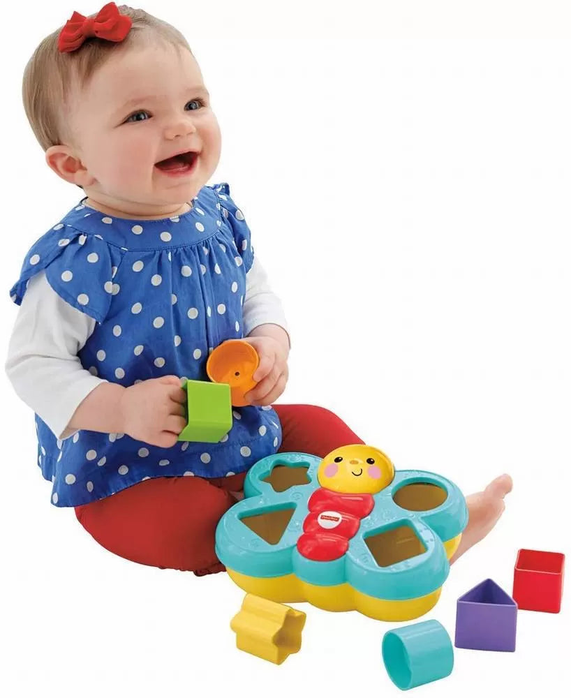 JUCARIE CU ACTIVITATI FLUTURAS CU FORME, FISHER PRICE - INFANT