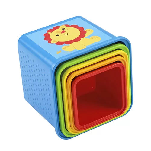 PIRAMIDA DIN CUBURI, FISHER PRICE - INFANT
