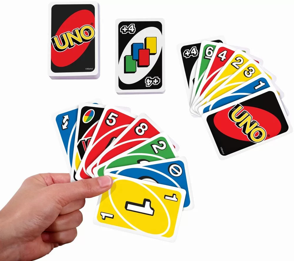 CARTI DE JOC UNO CLASIC, JOCURI
