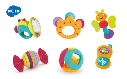 SET 6 JUCARII ZORNAITOARE PENTRU BEBELUSI, HOLA