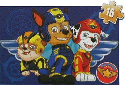PATRULA CATELUSILOR PUZZLE 4IN1 DIN LEMN, PATRULA CATELUSILOR