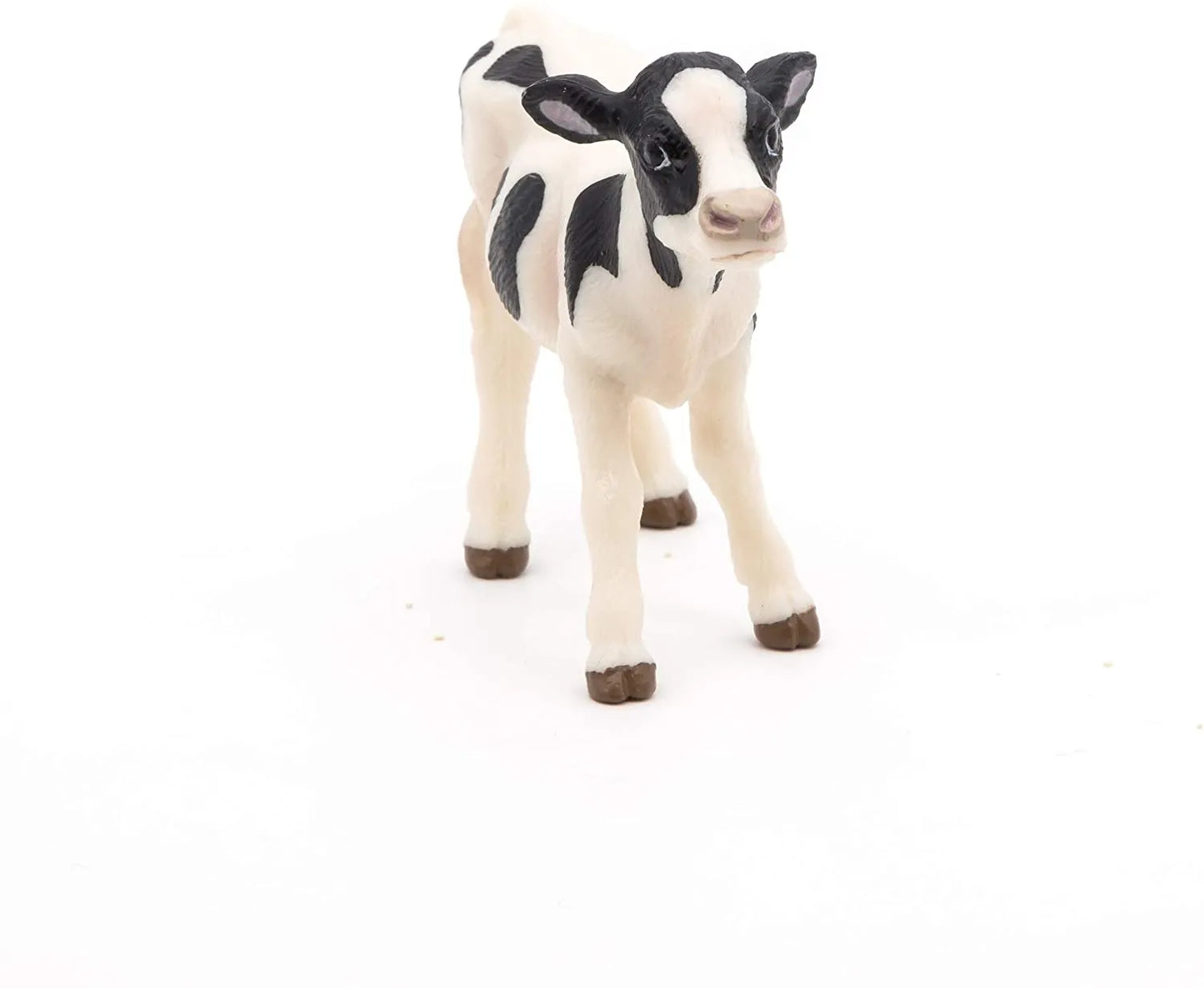 PAPO FIGURINA VITEL ALB CU NEGRU, PRIETENII DE LA FERMA