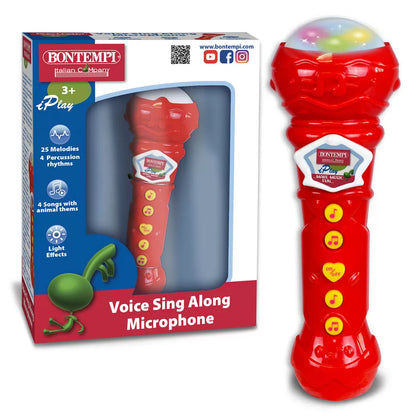 BONTEMPI MICROFON KARAOKE CU EFECTE LUMINOASE, BONTEMPI