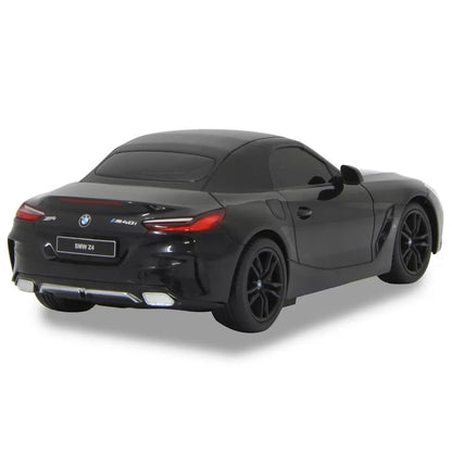 MASINA CU TELECOMANDA BMW Z4 ROADSTER NEGRU SCARA 1 LA 18, RASTAR 1:18