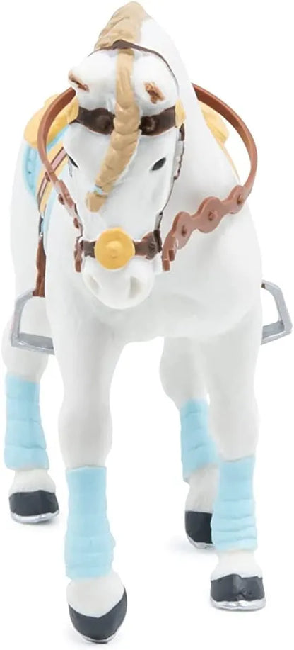 PAPO FIGURINA CAL DE ECHITATIE BLEU, RASE DE CAI SI PONEI