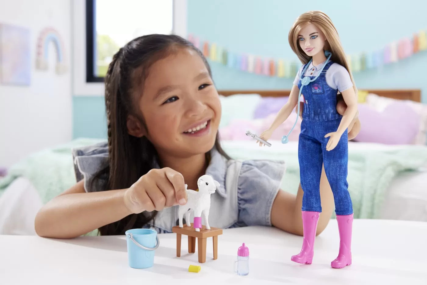 BARBIE PAPUSA BARBIE YOU CAN BE MEDIC VETERINAR, BARBIE - I CAN BE