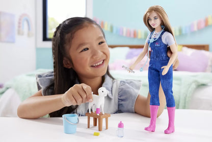 BARBIE PAPUSA BARBIE YOU CAN BE MEDIC VETERINAR, BARBIE - I CAN BE
