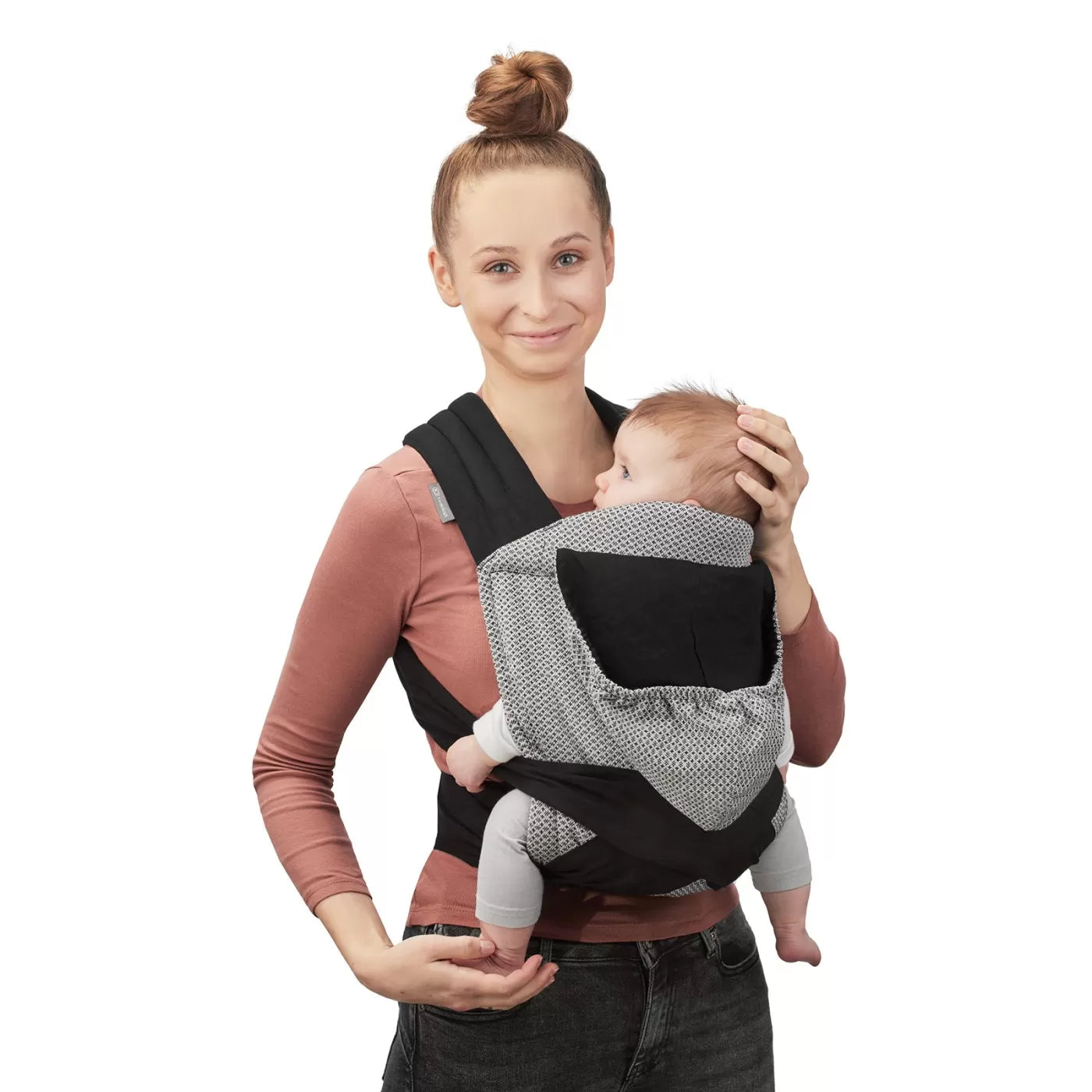 MARSUPIU ERGONOMIC KINDERKRAFT ADOREE MEI TAI, GREY, KINDERKRAFT