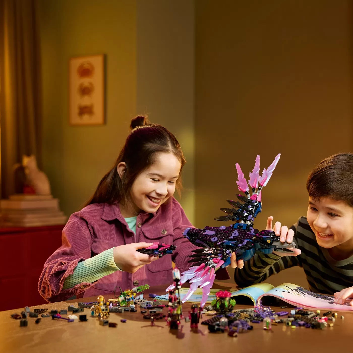 LEGO DREAMZZZ CORBUL DE LA MIEZUL NOPTII AL VRAJITOAREI DIN NEVER 71478 , LEGO DREAMZ