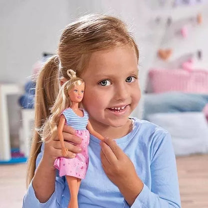 SET STEFFI LOVE FAMILIE CU COPILAS NOU-NASCUT SURPRIZA, STEFFI LOVE
