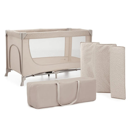 PATUT TRAVEL KINDERKRAFT JOY2, CU ACCESORII, BEIGE, KINDERKRAFT