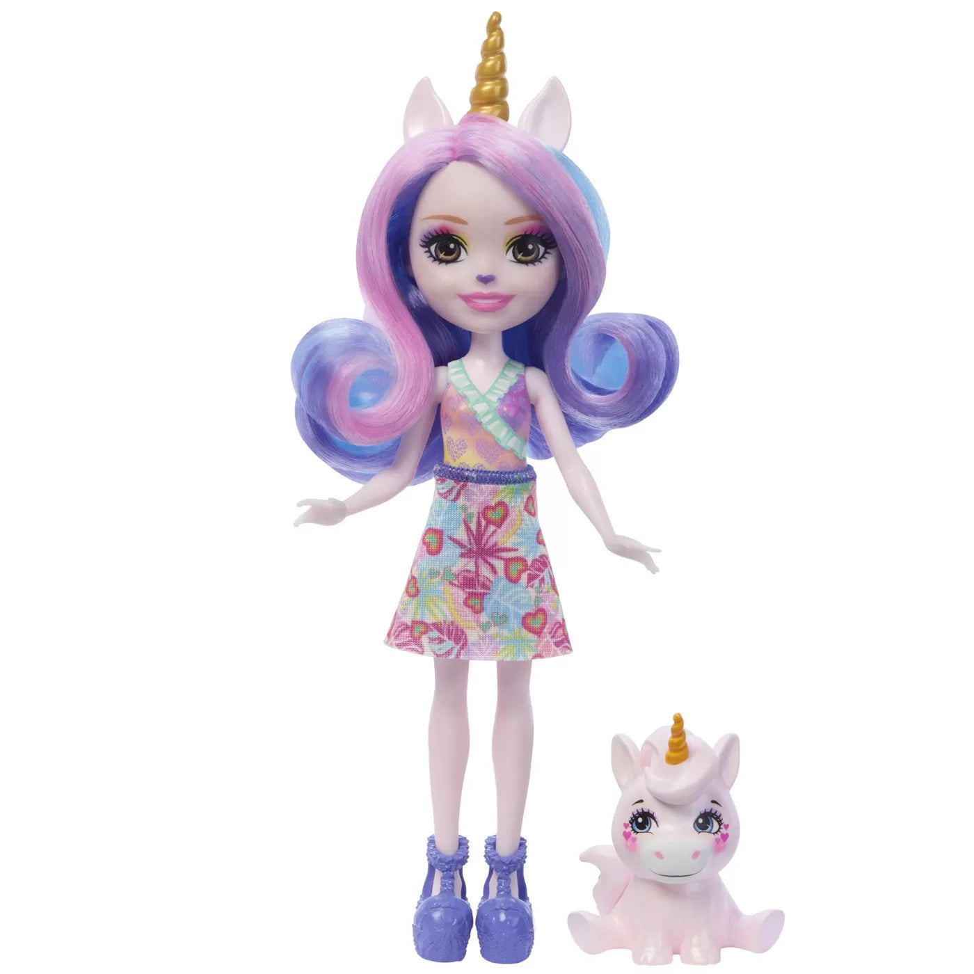 ENCHANTIMALS PAPUSI SI ANIMALUTE ULIA UNICORN SI PACIFICA, ENCHANTIMALS - PAPUSI
