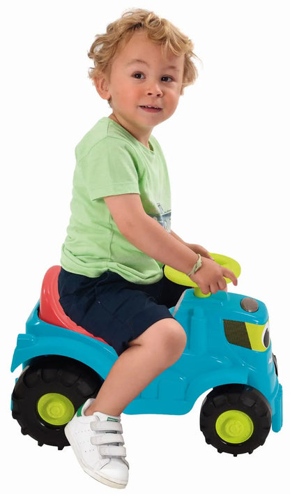ECOIFFIER SET TRACTOR RIDE CU REMORCA SI COSITOARE, ECOIFFIER